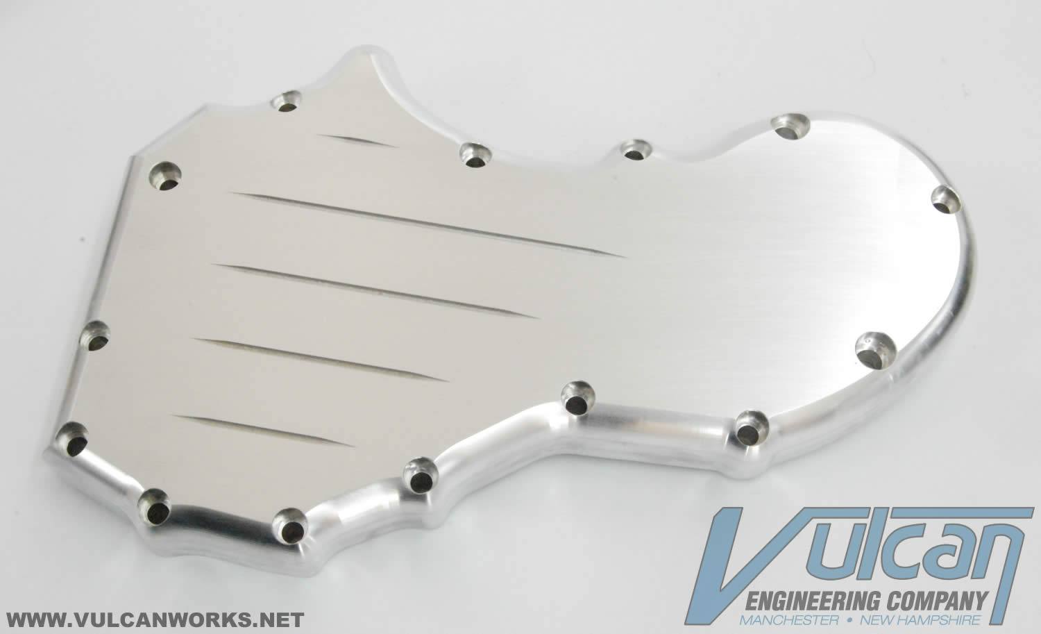 Panhead Cam Cover, Raw Aluminum Engine Parts Pan & Shovel